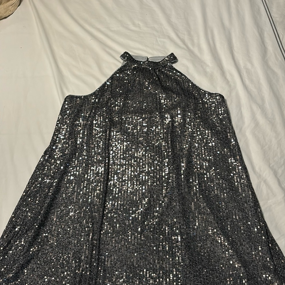Loft sequin halter dress